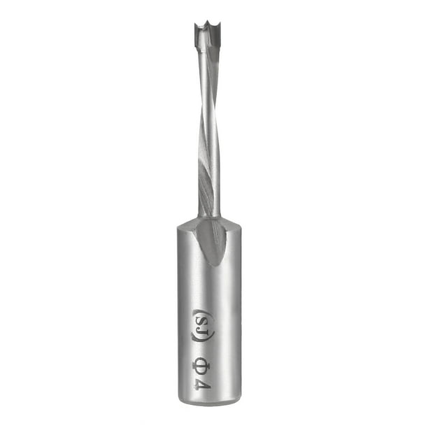Brad Point Drill Bits for Wood 4mm x 58mm Left Turning Carbide Drilling Tool 